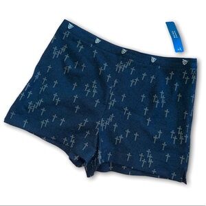 NWT BCNU Black High Waisted Shorts Size 11